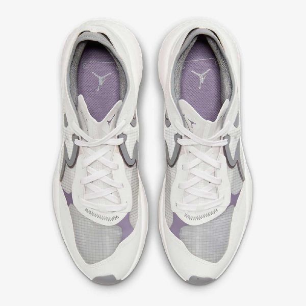 Nike Air Jordan Delta 3 Low Tops Sko Til Mænd Lys Lyserød Hvid Grå Lilla