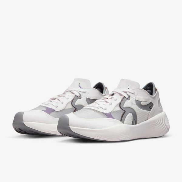 Nike Air Jordan Delta 3 Low Tops Sko Til Mænd Lys Lyserød Hvid Grå Lilla