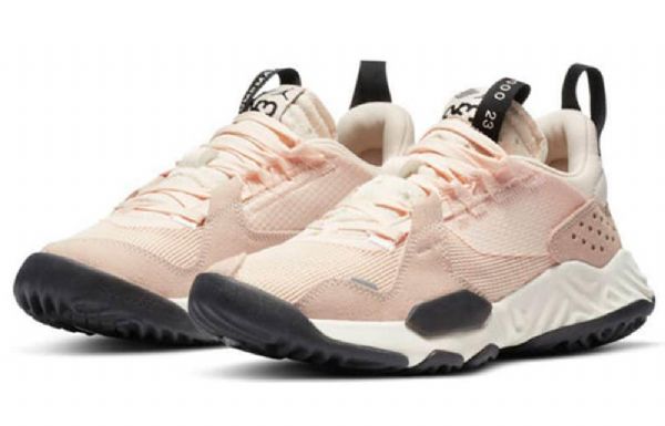 Nike Air Jordan Delta Atletiksko Til Damer Sort Lyserød