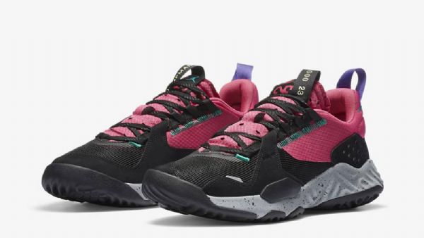 Nike Air Jordan Delta Sko Til Mænd Sort Lyserød