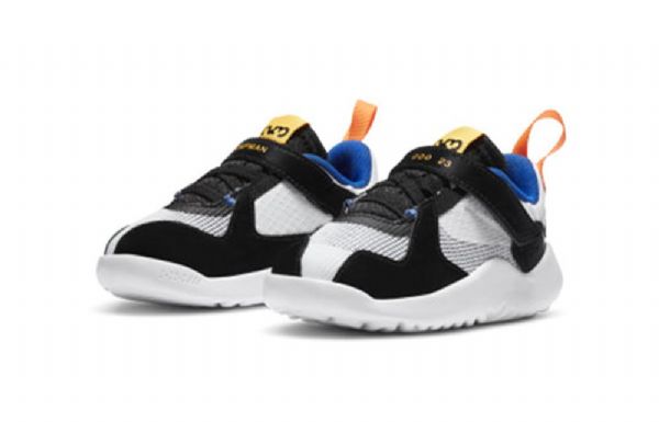 Nike Air Jordan Delta Td Sko Til Børn Sort Hvid Blå