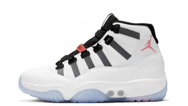 Nike Air Jordan 11 Adapt Sko Til Mænd Hvid Sort