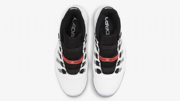 Nike Air Jordan 11 Adapt Sko Til Mænd Hvid Sort