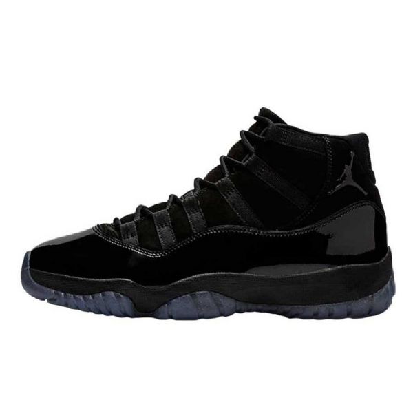 Nike Air Jordan 11 Cap Og Kjolesko Til Mænd Sort