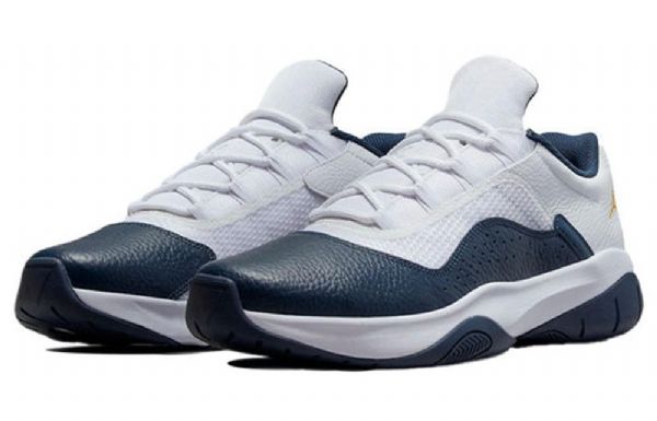 Nike Air Jordan 11 cmft Lave Overdele Retro Basketball Sko Til Mænd Hvid Marineblå