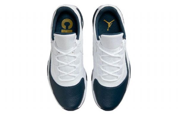 Nike Air Jordan 11 cmft Lave Overdele Retro Basketball Sko Til Mænd Hvid Marineblå