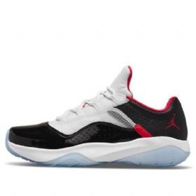 Nike Air Jordan 11 cmft Low Tops Retro Basketball Sko Til Mænd Hvid Sort Rød