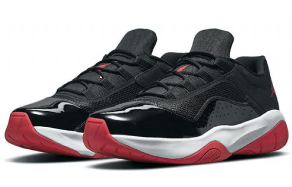 Nike Air Jordan 11 cmft Low Tops Retro Basketball Sko Til Mænd Sort Rød