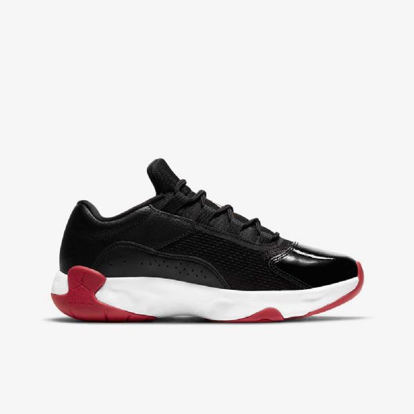 Nike Air Jordan 11 cmft Low Tops Sko Til Børn Sort Rød Hvid