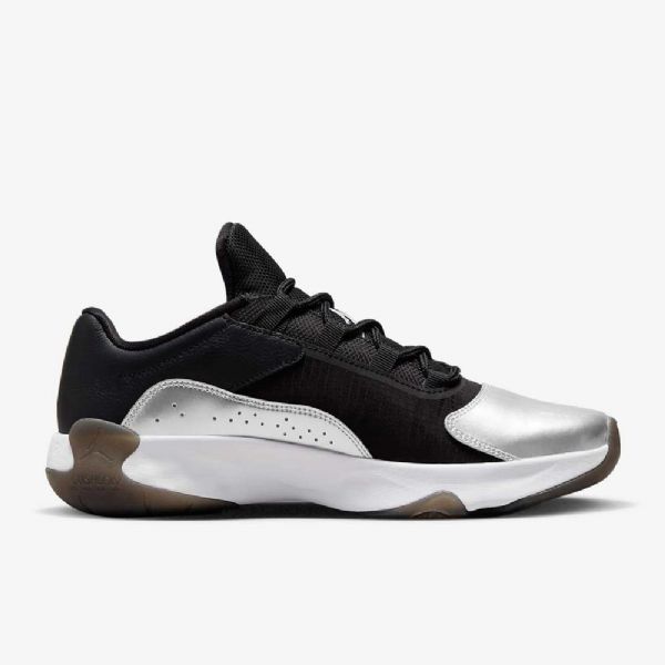 Nike Air Jordan 11 cmft Low Tops Sko Til Damer Sort Hvid Sølv