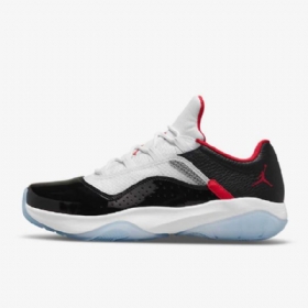 Nike Air Jordan 11 cmft Low Tops Sko Til Mænd Hvid Sort Rød