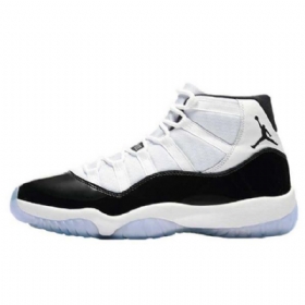 Nike Air Jordan 11 Concord Sko Til Mænd Hvid Sort