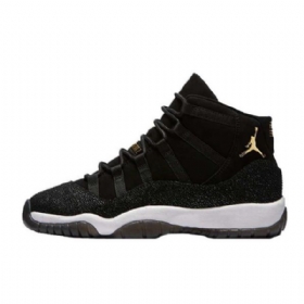 Nike Air Jordan 11 Heiress Sko Til Mænd Sort Guld