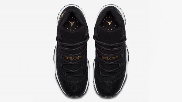 Nike Air Jordan 11 Heiress Sko Til Mænd Sort Guld