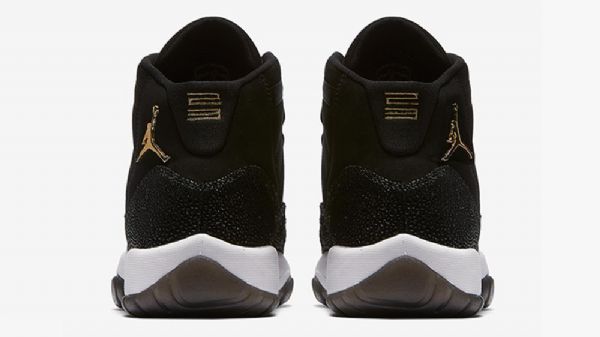 Nike Air Jordan 11 Heiress Sko Til Mænd Sort Guld