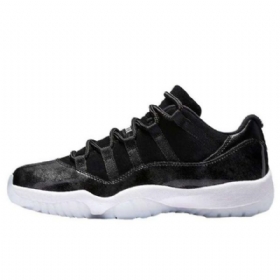 Nike Air Jordan 11 Low Tops Barons Sko Til Mænd Sort