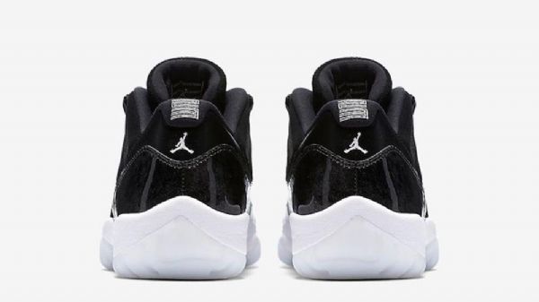 Nike Air Jordan 11 Low Tops Barons Sko Til Mænd Sort