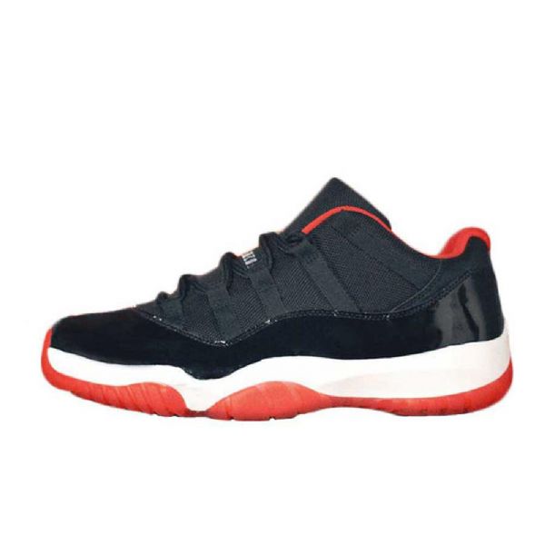 Nike Air Jordan 11 Low Tops Brede Sko Til Mænd Sort