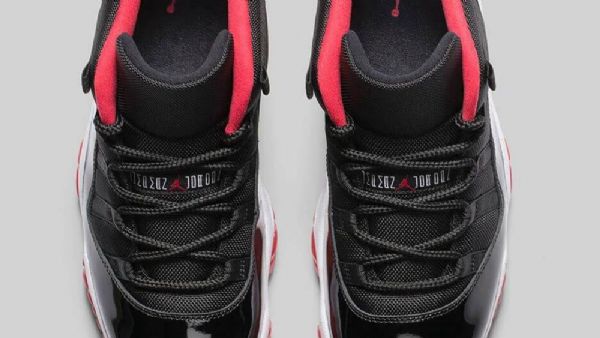 Nike Air Jordan 11 Low Tops Brede Sko Til Mænd Sort