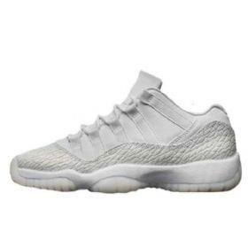 Nike Air Jordan 11 Low Tops Heires Sko Til Mænd Hvid
