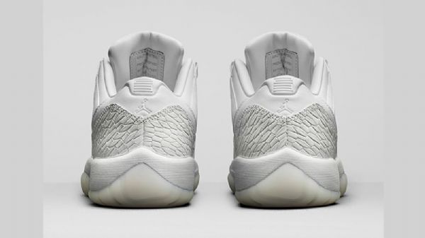 Nike Air Jordan 11 Low Tops Heires Sko Til Mænd Hvid