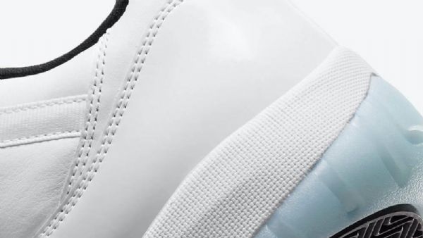 Nike Air Jordan 11 Low Tops Legend Sko Til Mænd Hvid Blå