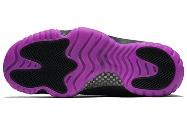 Nike Air Jordan 11 Low Tops Retro Basketball Sko Til Damer Sort Lilla
