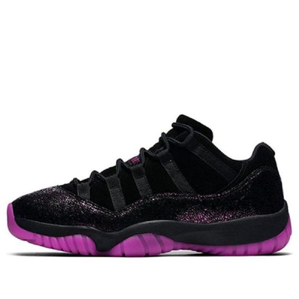 Nike Air Jordan 11 Low Tops Retro Basketball Sko Til Damer Sort Lilla