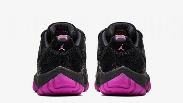 Nike Air Jordan 11 Low Tops Rook To Queen Sko Til Mænd Sort Lilla