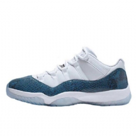 Nike Air Jordan 11 Low Tops Sko Til Mænd Blå