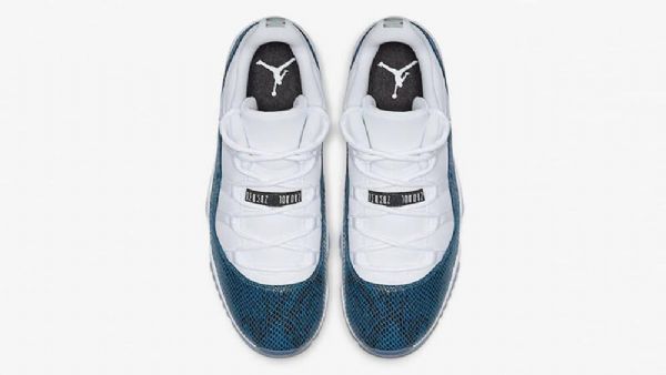 Nike Air Jordan 11 Low Tops Sko Til Mænd Blå