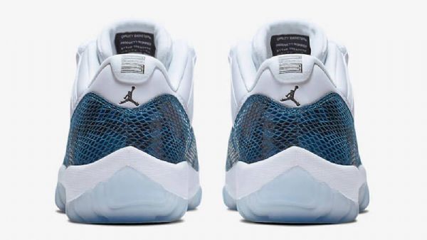 Nike Air Jordan 11 Low Tops Sko Til Mænd Blå