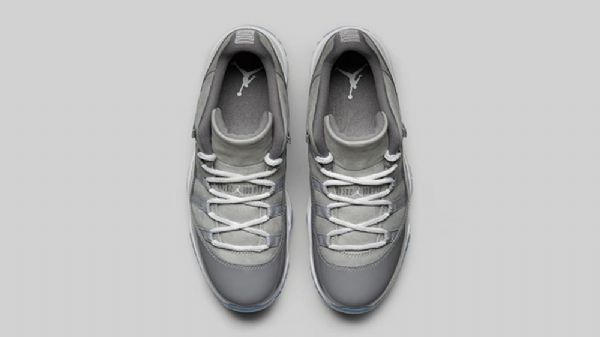 Nike Air Jordan 11 Low Tops Sko Til Mænd Grå