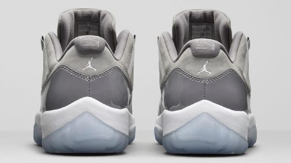 Nike Air Jordan 11 Low Tops Sko Til Mænd Grå