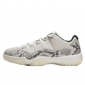 Nike Air Jordan 11 Low Tops Sko Til Mænd Khaki