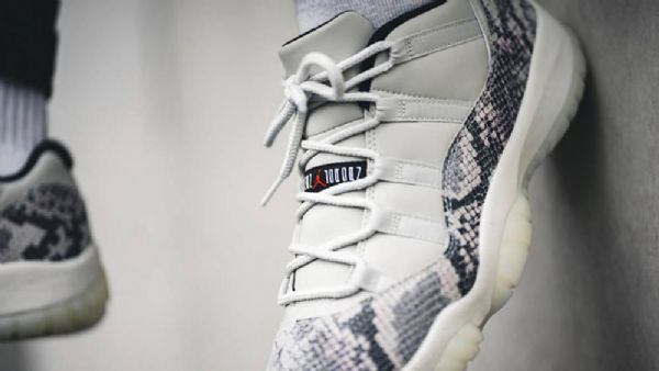 Nike Air Jordan 11 Low Tops Sko Til Mænd Khaki