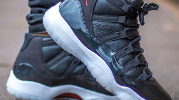 Nike Air Jordan 11 Retro 72-10 Sko Til Mænd Sort