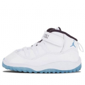 Nike Air Jordan 11 Retro Basketball Sko Til Børn Blå