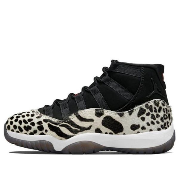 Nike Air Jordan 11 Retro Basketball Sko Til Damer Leopard
