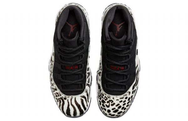 Nike Air Jordan 11 Retro Basketball Sko Til Damer Leopard