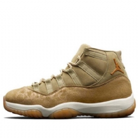 Nike Air Jordan 11 Retro Basketball Sko Til Damer Olivengrøn