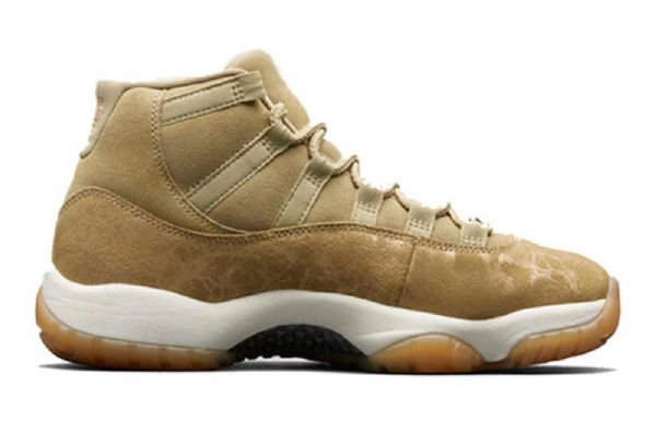 Nike Air Jordan 11 Retro Basketball Sko Til Damer Olivengrøn