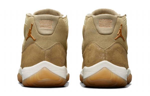 Nike Air Jordan 11 Retro Basketball Sko Til Damer Olivengrøn