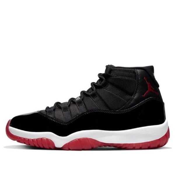 Nike Air Jordan 11 Retro Basketball Sko Til Mænd Sort Rød