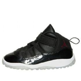 Nike Air Jordan 11 Retro Bt Basketball Sko Til Børn Sort