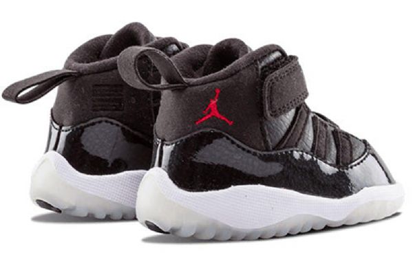 Nike Air Jordan 11 Retro Bt Basketball Sko Til Børn Sort
