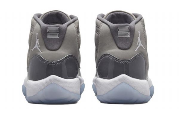 Nike Air Jordan 11 Retro Gs Basketball Sko Til Mænd Grå