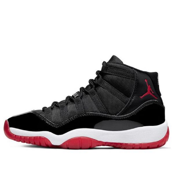 Nike Air Jordan 11 Retro Gs Basketball Sko Til Mænd Sort Rød