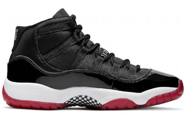 Nike Air Jordan 11 Retro Gs Basketball Sko Til Mænd Sort Rød