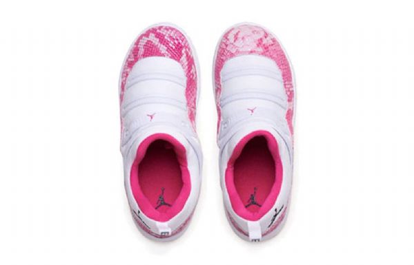 Nike Air Jordan 11 Retro Little Flex Ps Basketball Sko Til Børn Lyserød
